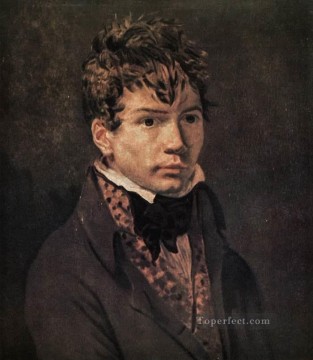  Neoclassicism Art Painting - Portrait Ingres Neoclassicism Jacques Louis David
